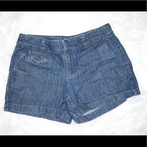 LOFT denim shorts medium wash